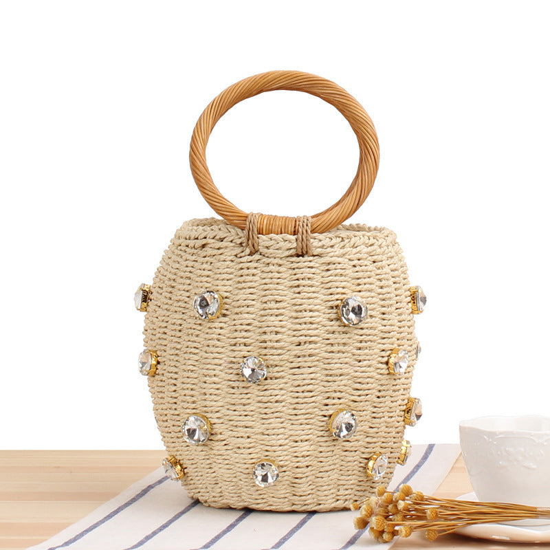 Handbag with crystal accents Kalsten