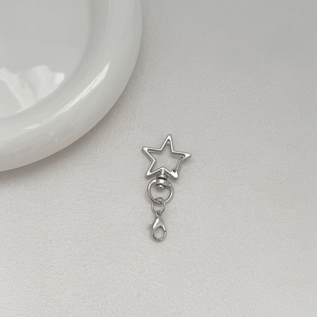 Star-Shaped Charm Keychain Kalsten