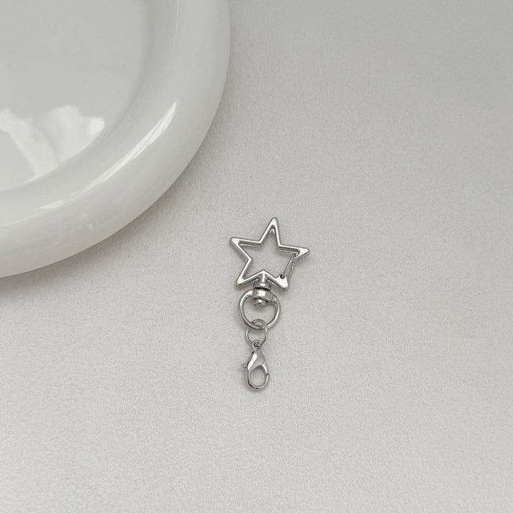 Star-Shaped Charm Keychain Kalsten