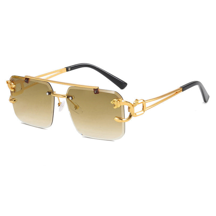 Women's square sunglasses with elegant decorative details Kalsten