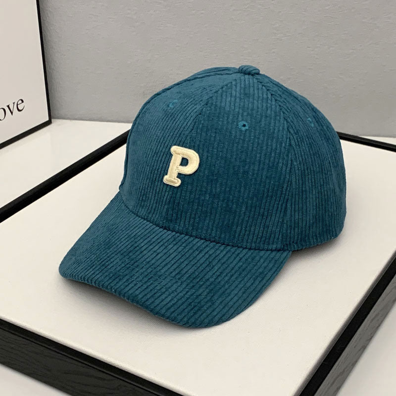Women's Corduroy Adjustable Baseball Cap Kalsten