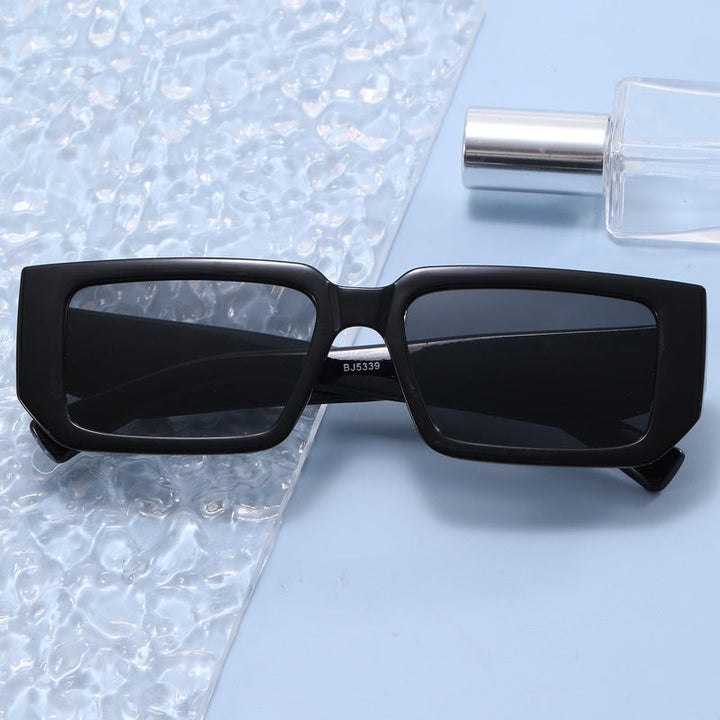 Women's Fashion Rectangular Sunglasses with Fancy Frame Kalsten