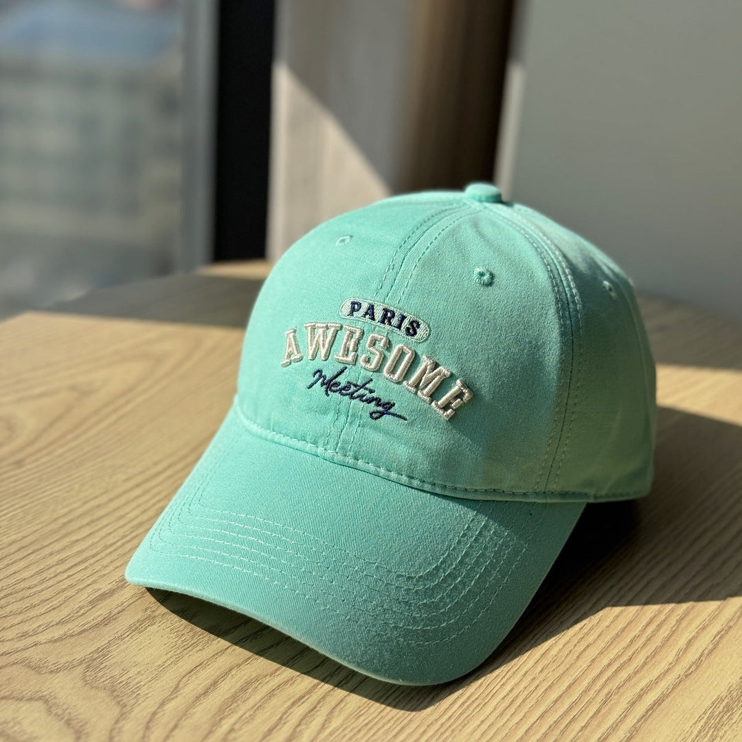 Women's Vintage-Inspired Adjustable Baseball Cap Kalsten