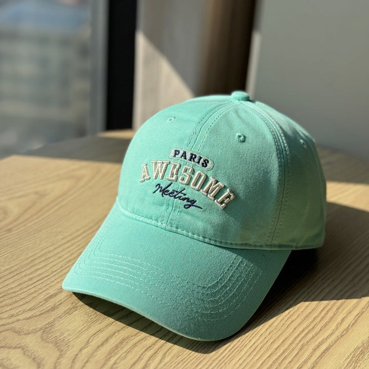 Women's Vintage-Inspired Adjustable Baseball Cap Kalsten