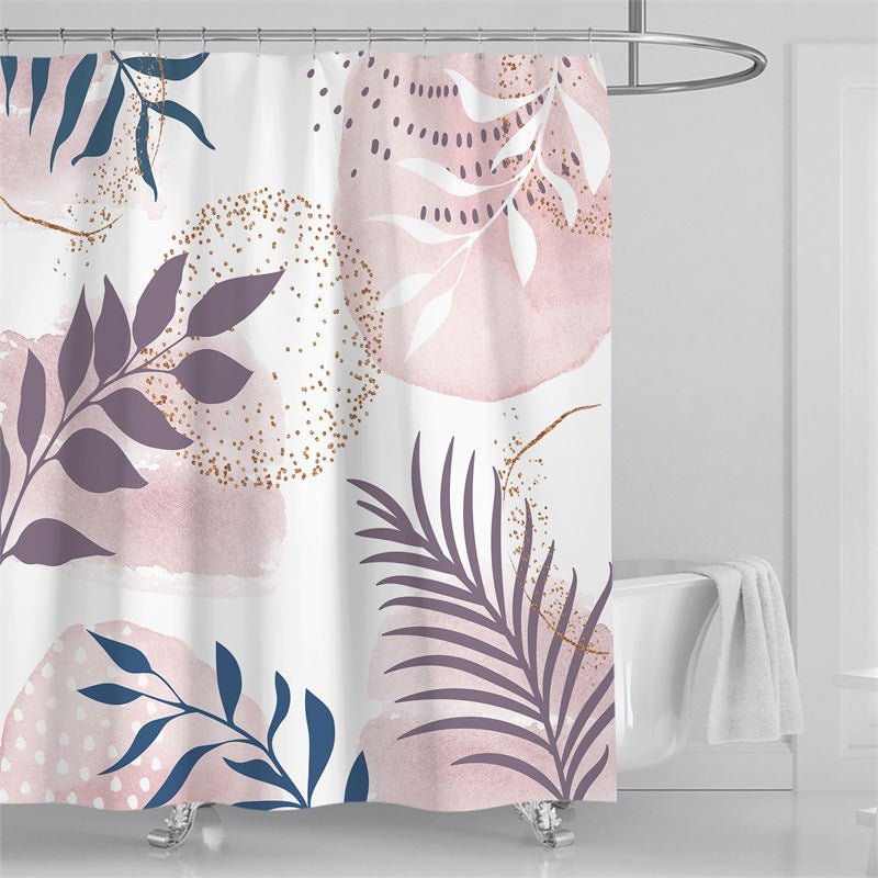 Floral Pattern Shower Curtain Kalsten
