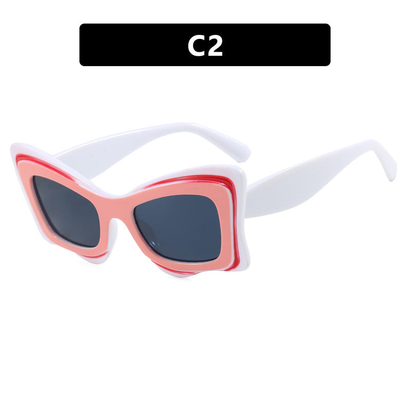 Women's oversized sunglasses in extravagant design Kalsten