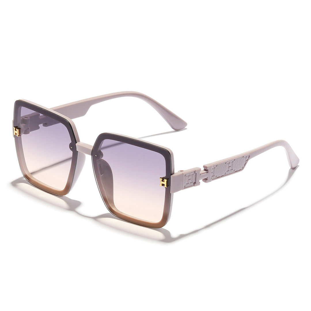 Women's oversized fashionable sunglasses with elegant gradient Kalsten