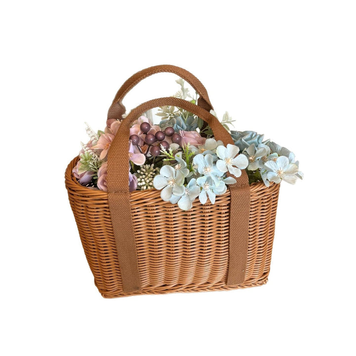 Women Handmade Storage Basket Made of Natural Material Kalsten