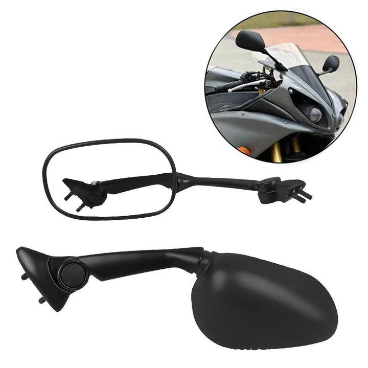 Motorcycle rearview mirror with adjustable arm and modern design Kalsten