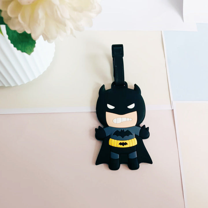 Unisex Silicone Superhero-Themed Luggage Tag Kalsten