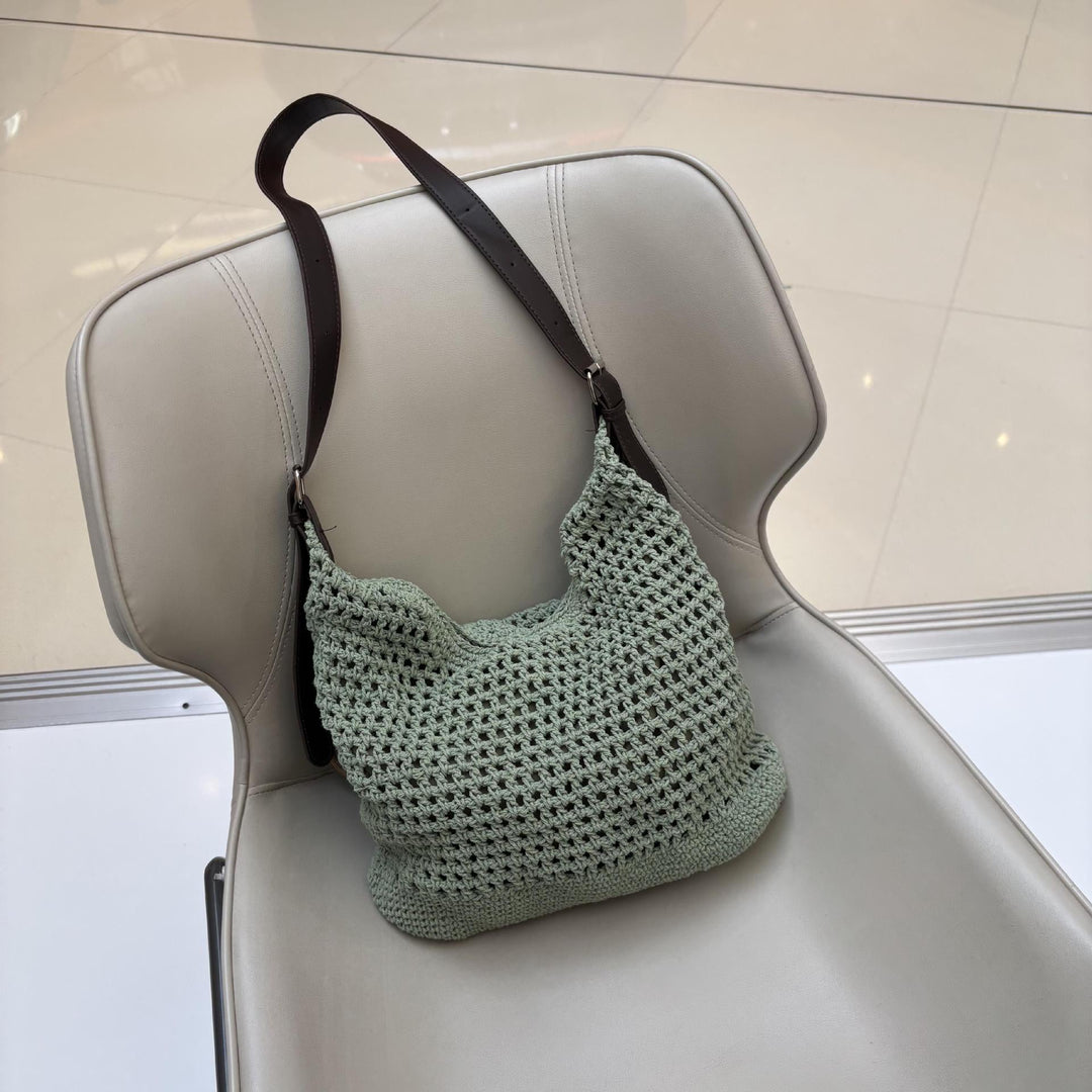 Hand-knotted strap bag Kalsten