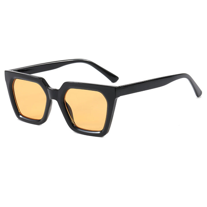 Women's modern designer sunglasses with transparent frame Kalsten