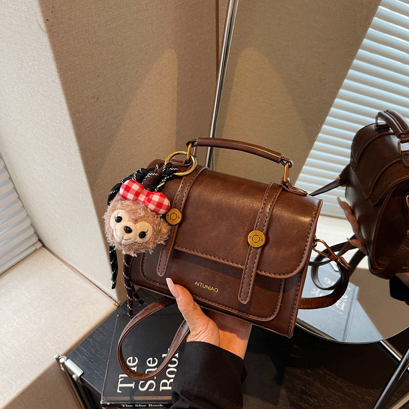 Compact Leather Handbag Kalsten