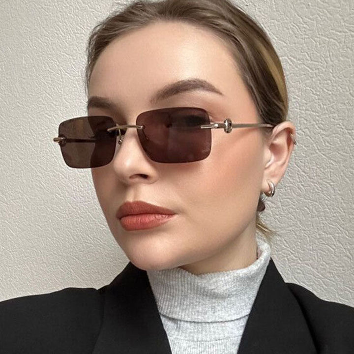 Ladies fashionable geometric glasses Kalsten