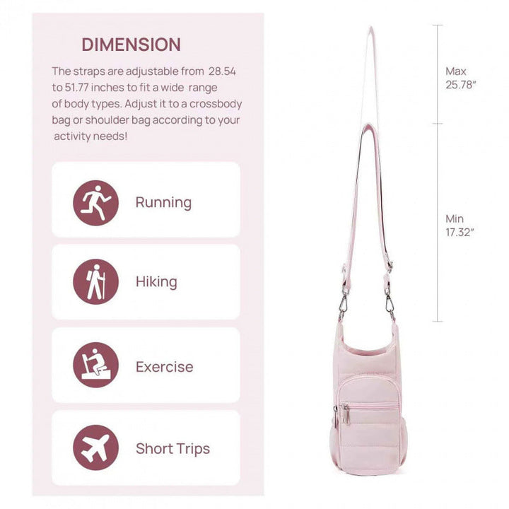 Practical smartphone bag with insulated cup holder Kalsten