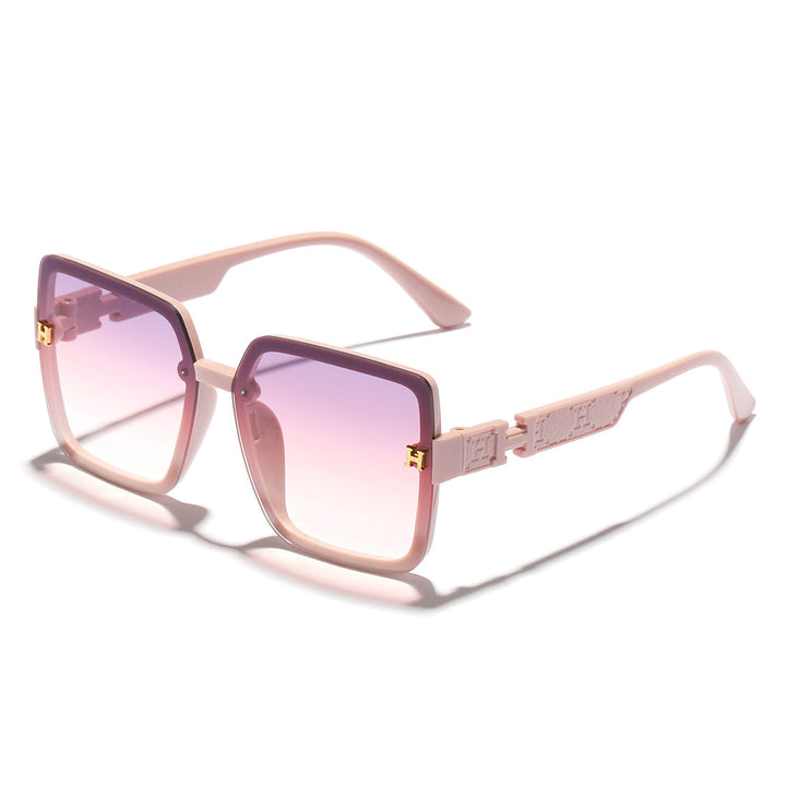 Women's oversized fashionable sunglasses with elegant gradient Kalsten