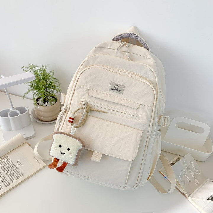 Lightweight Multi-Pocket School Backpack
