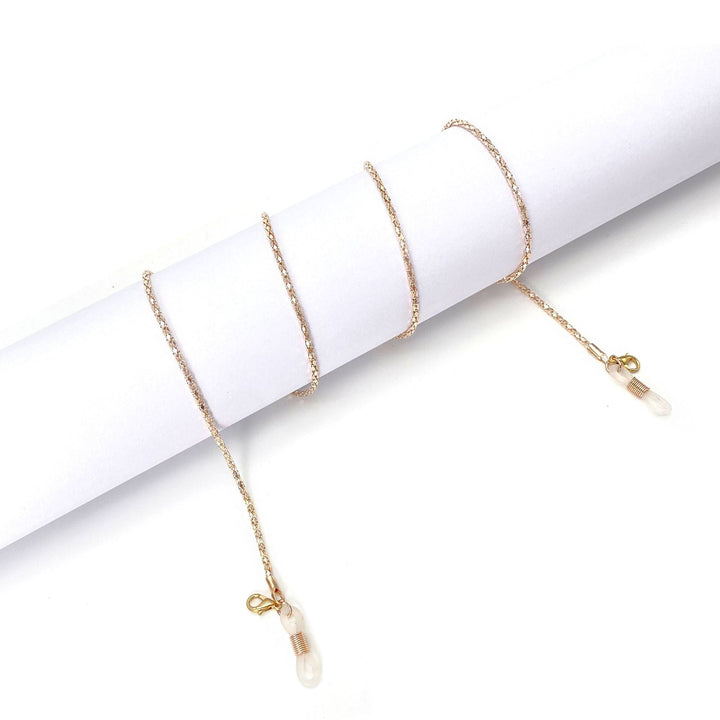 Minimalist Crystal-Detail Chain Anklet Kalsten