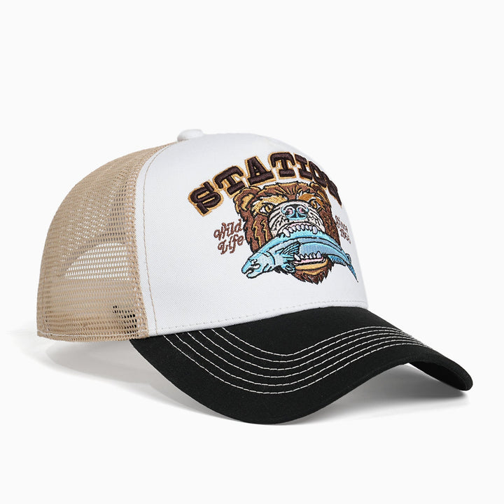 Women Trucker Cap with large embroidery design Kalsten