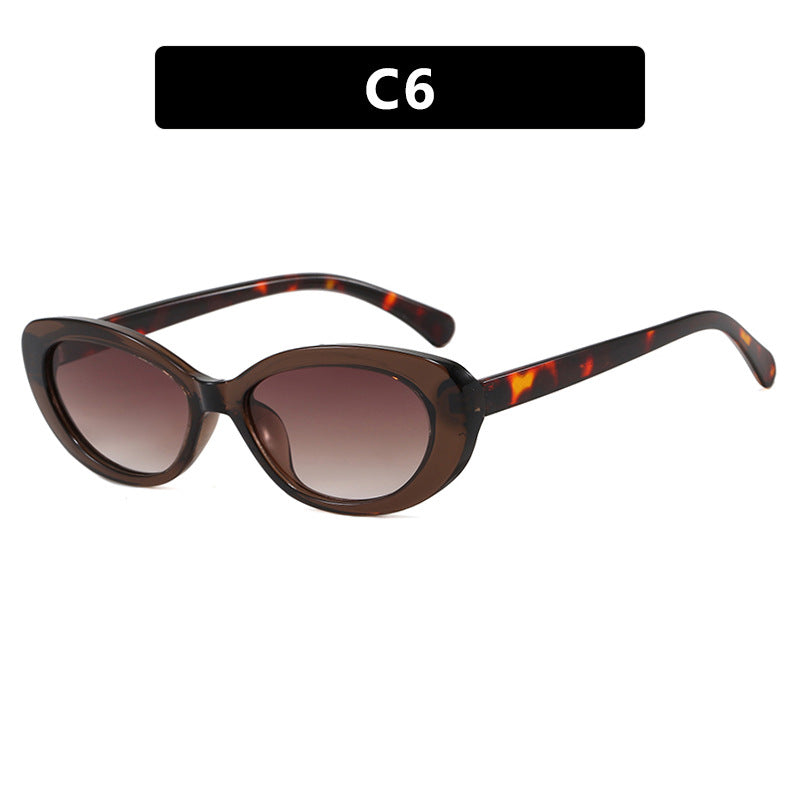 Women's fashionable cat-eye sunglasses with UV protection and elegant frame Kalsten