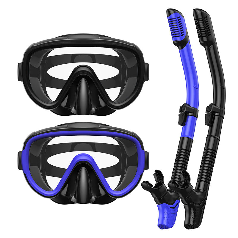 Premium dive mask with anti-fog function and flexible breathing tube Kalsten