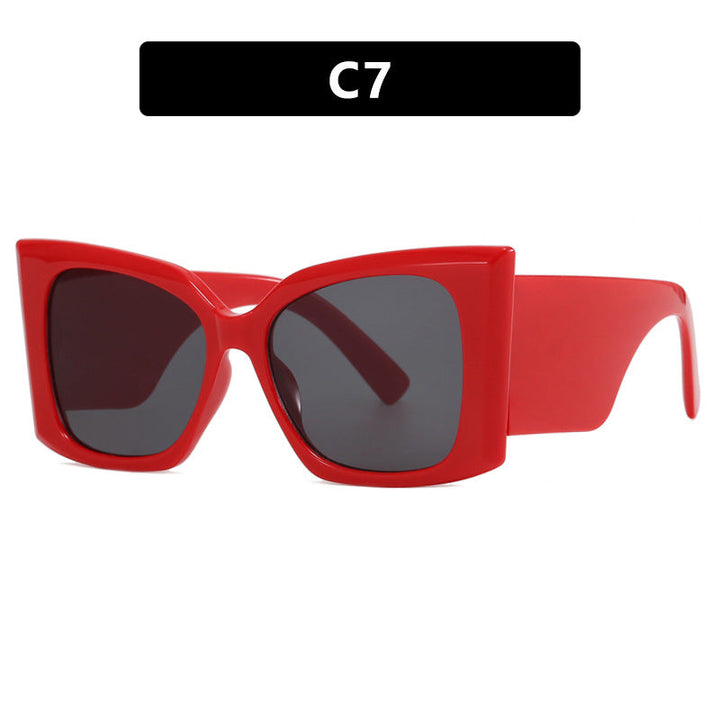 Women's oversized sunglasses with stylish cat-eye frame Kalsten