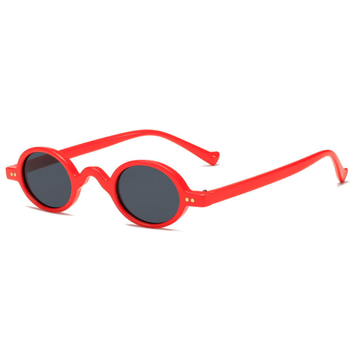 Women's round retro-style sunglasses Kalsten