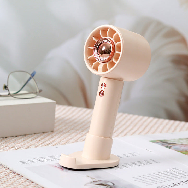 Ladies Portable Hand Fan with Powerful Battery Technology Kalsten