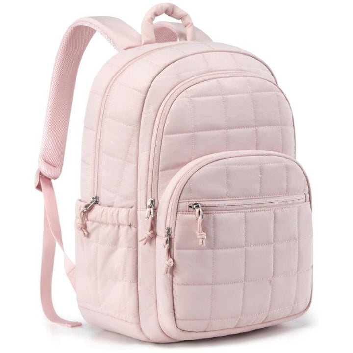 Fashionable backpack with padded interior and multiple compartments Kalsten