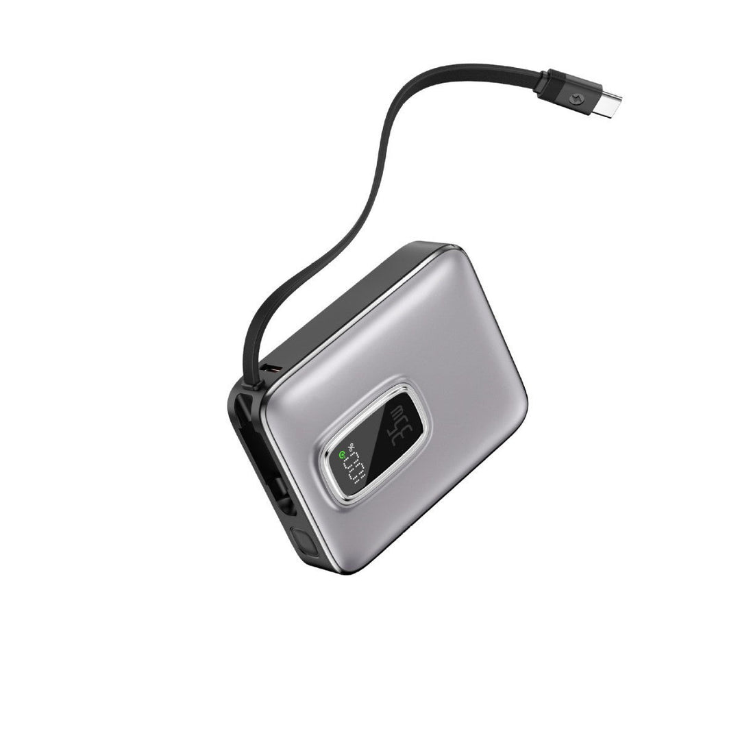 Portable power bank with integrated LED display and fast charging function Kalsten