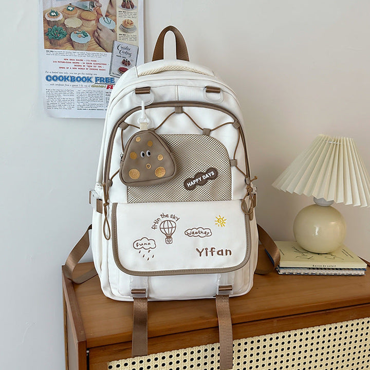 Playful Character Design School Backpack Kalsten