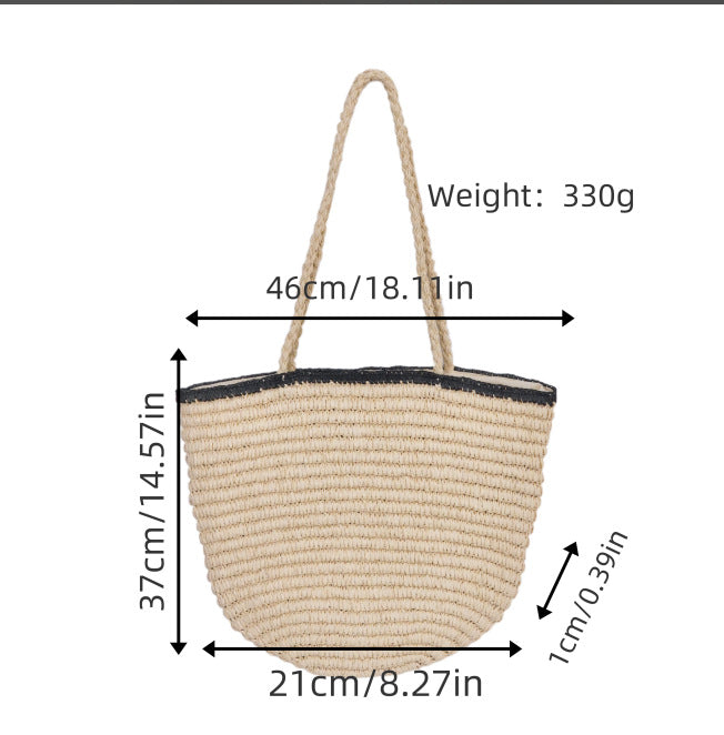 Beach and shopping bag with robust fabric Kalsten
