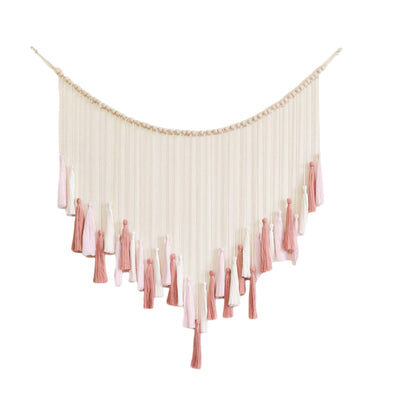 Decorative Macrame Wall Hanging with Tassels Acalora