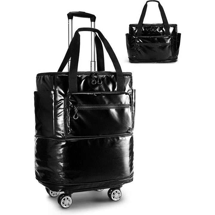 Rolling multifunctional travel bag with multiple compartments Kalsten