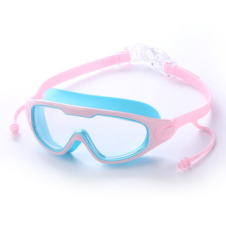 Swim mask with large field of vision and comfortable silicone padding Kalsten