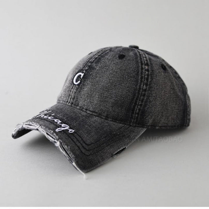 Women's Distressed Cotton Baseball Cap Kalsten 1784083462