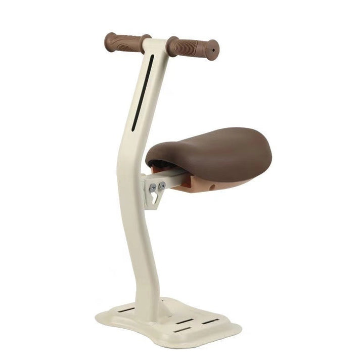 foldable scooter safety seat with padded circular guardrail Kalsten