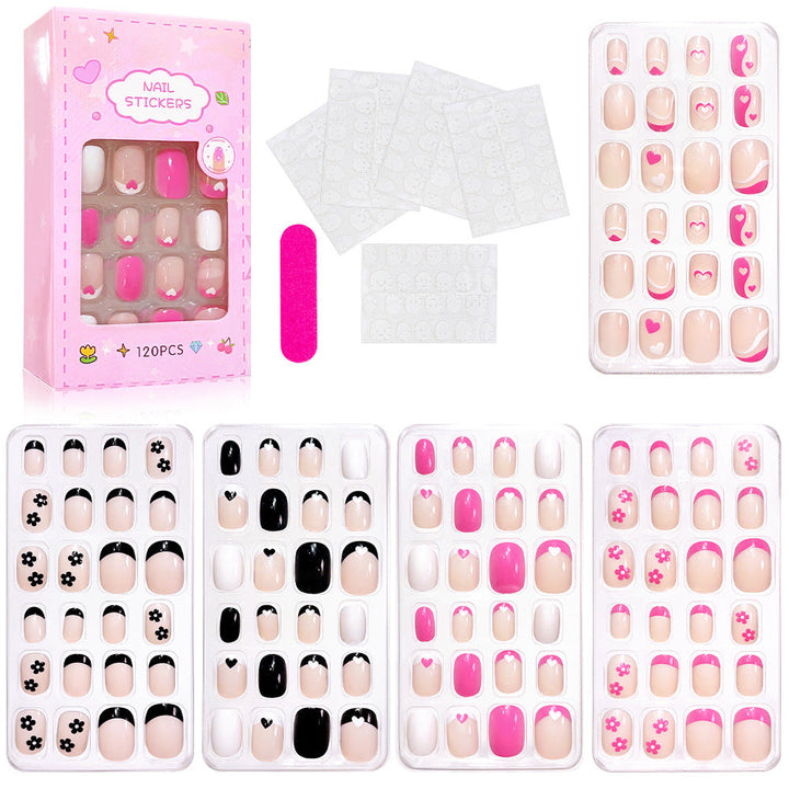 Fun Themed Press-On Nail Set Kalsten