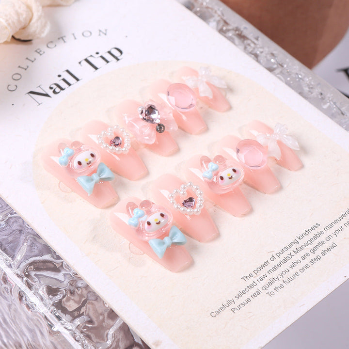 Decorative Themed Press-On Nail Set Kalsten