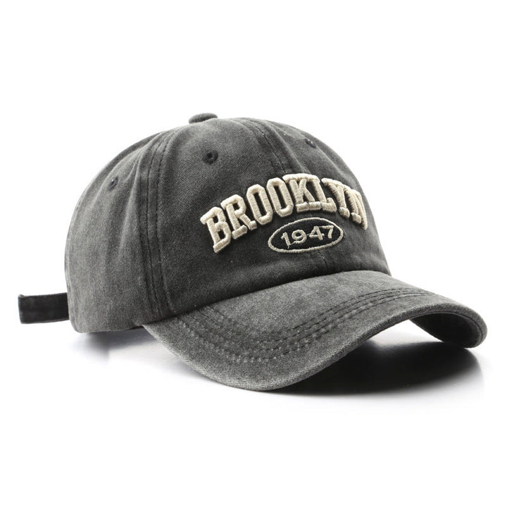 Men's Distressed Cotton Dad Cap Kalsten