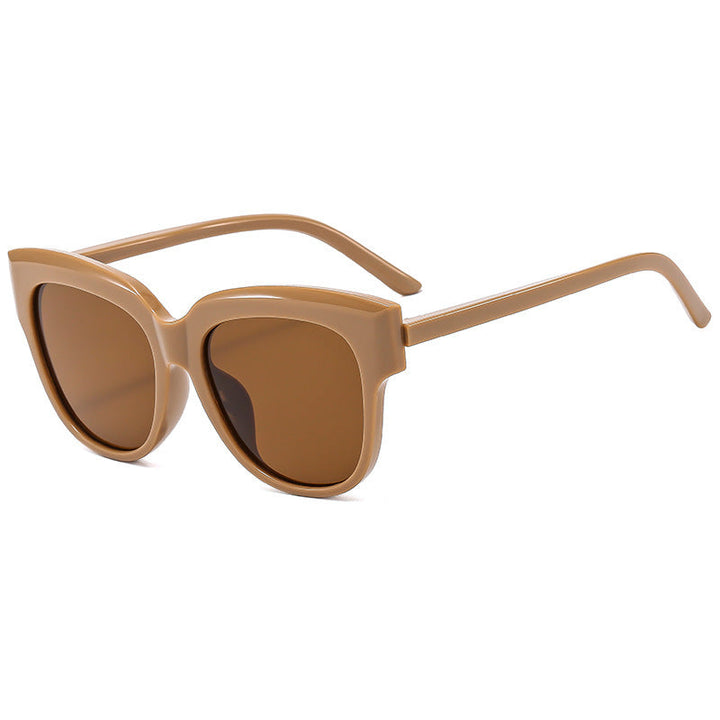 Women's fashionable cat-eye sunglasses with trendy plastic frame Kalsten