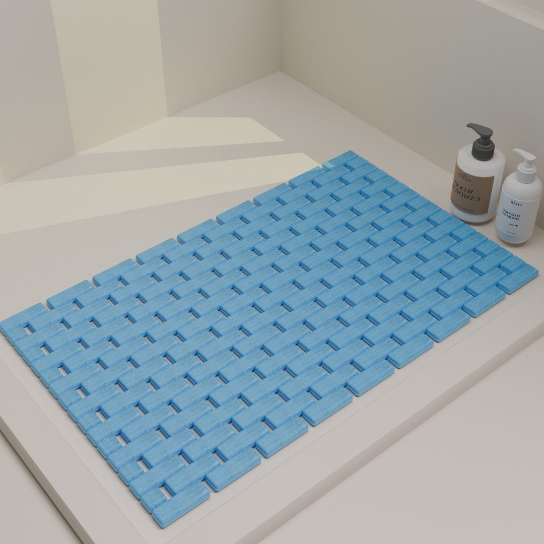 Stylish Woven Bath Mat Kalsten