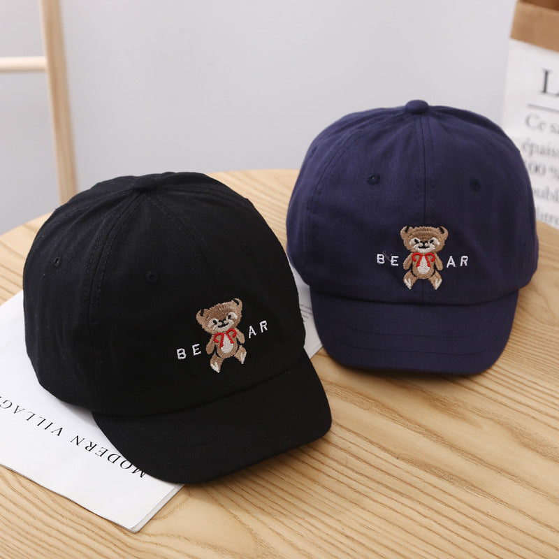 Women's Cute Bear-Embroidered Baseball Cap Kalsten