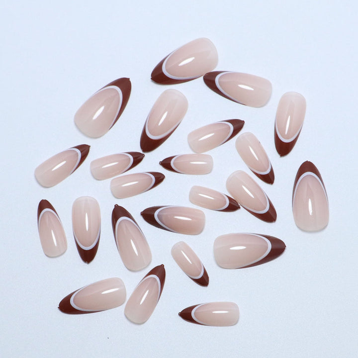 Premium Natural Finish Press-On Nail Tips Kalsten
