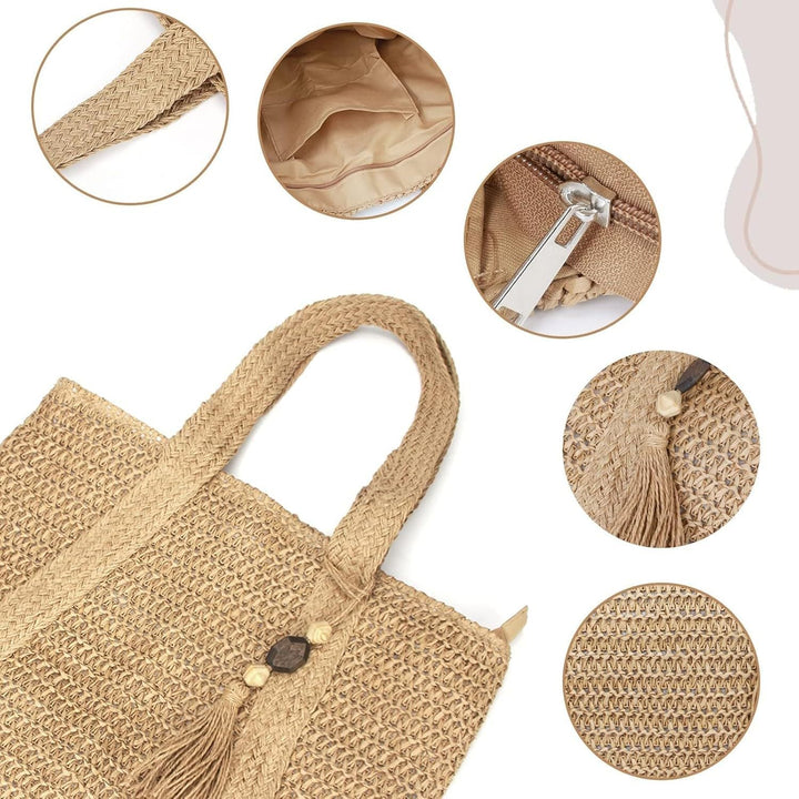 Spacious and Stylish Beach Bag Kalsten