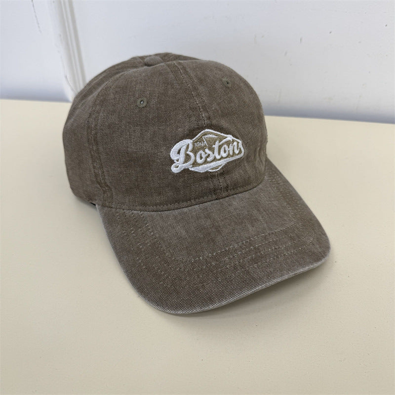 Unisex Vintage-Inspired Embroidered Baseball Cap Kalsten