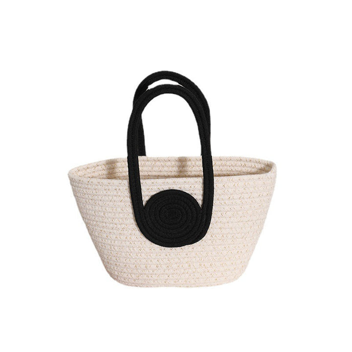 Decorative natural fiber bag Kalsten