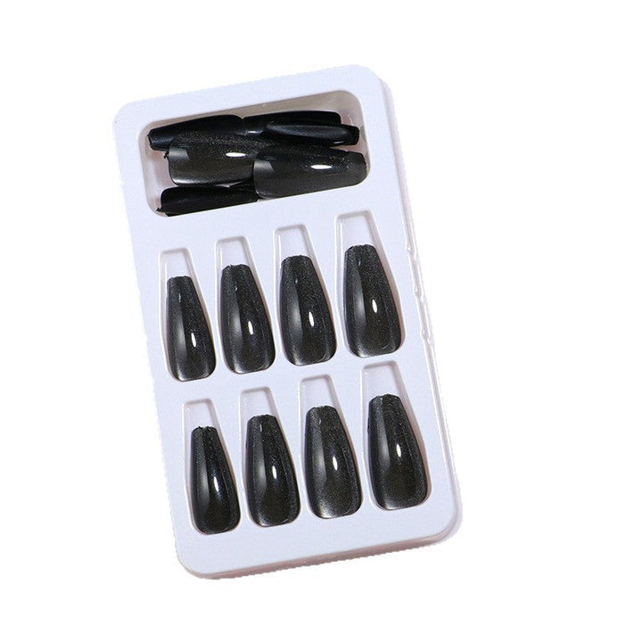Glossy Stiletto Press-On Nail Art with Ombre Effect Kalsten