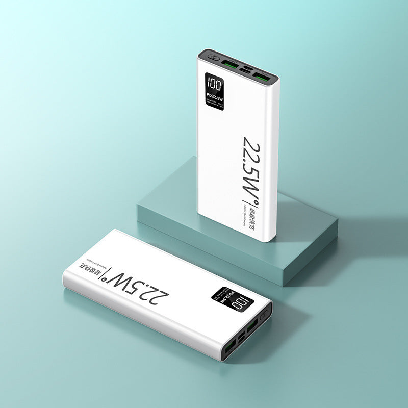 Portable Multi-Slot Power Bank with Digital Charging Status Indicator Kalsten