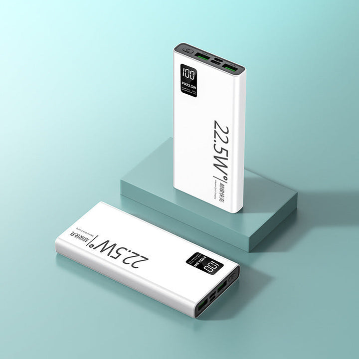 Portable Multi-Slot Power Bank with Digital Charging Status Indicator Kalsten
